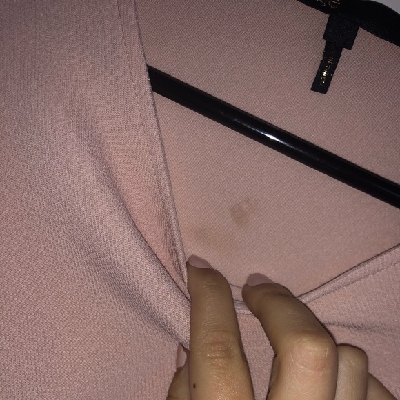 Maje pink midi dress with ruched waist - Picture 8 of 8